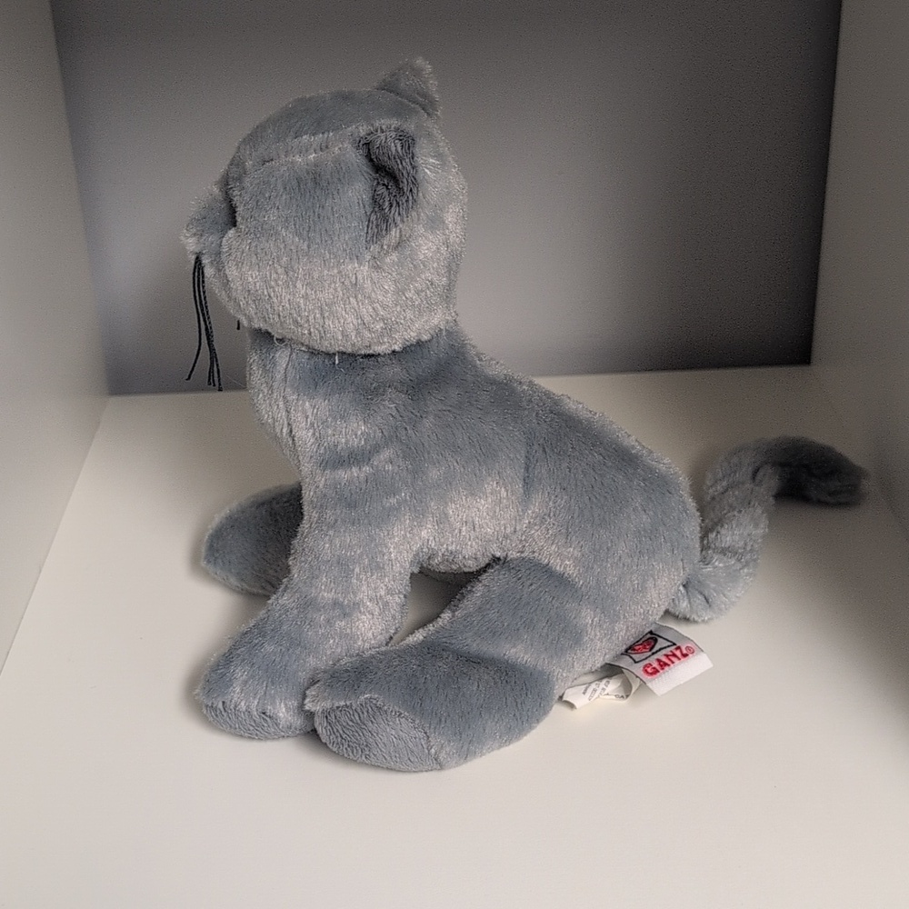 💜2/$20💜 Webkinz Charcoal Cat, No Code - Picture 2 of 6